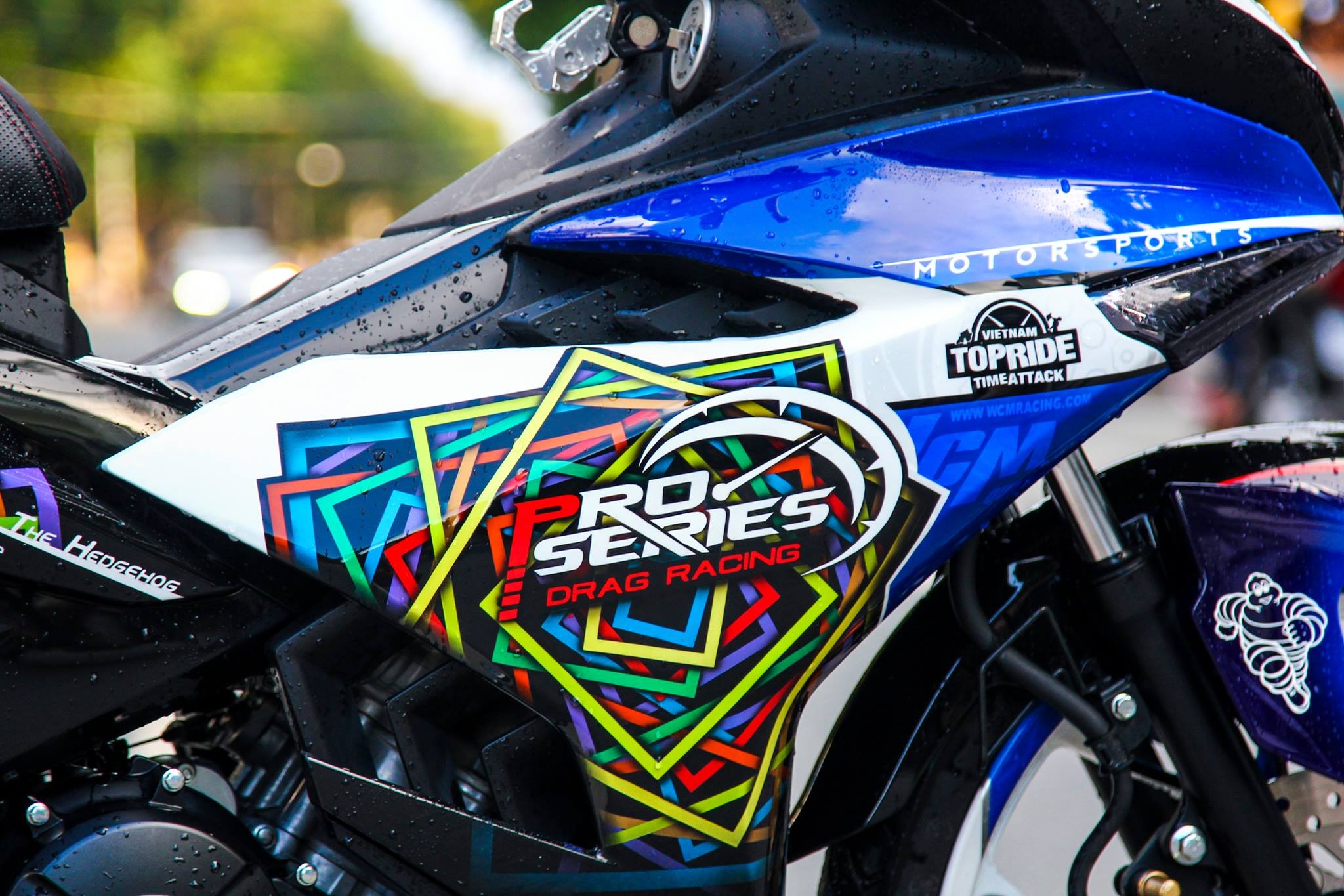 Exciter 150 do o Tra Vinh anh 3