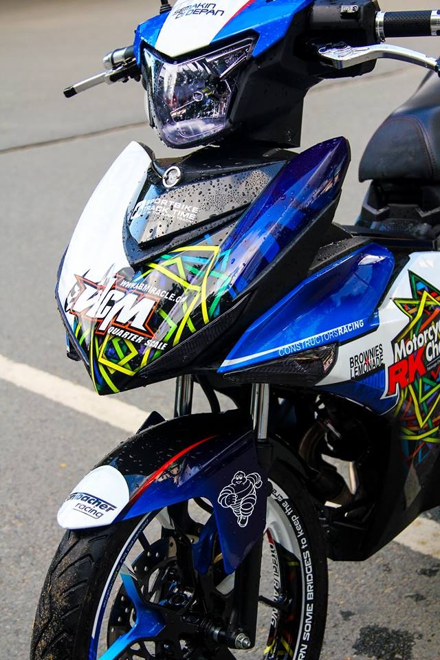 Exciter 150 do o Tra Vinh anh 2