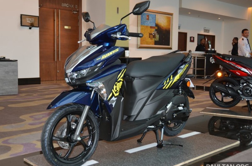 Xe tay ga Yamaha Ego Avantiz gia hon 1.400 USD o Malaysia hinh anh