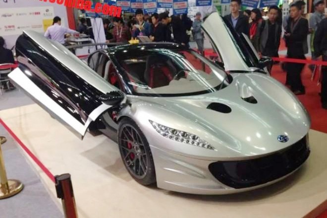 Sieu xe dien Trung Quoc cong suat 544 ma luc hinh anh