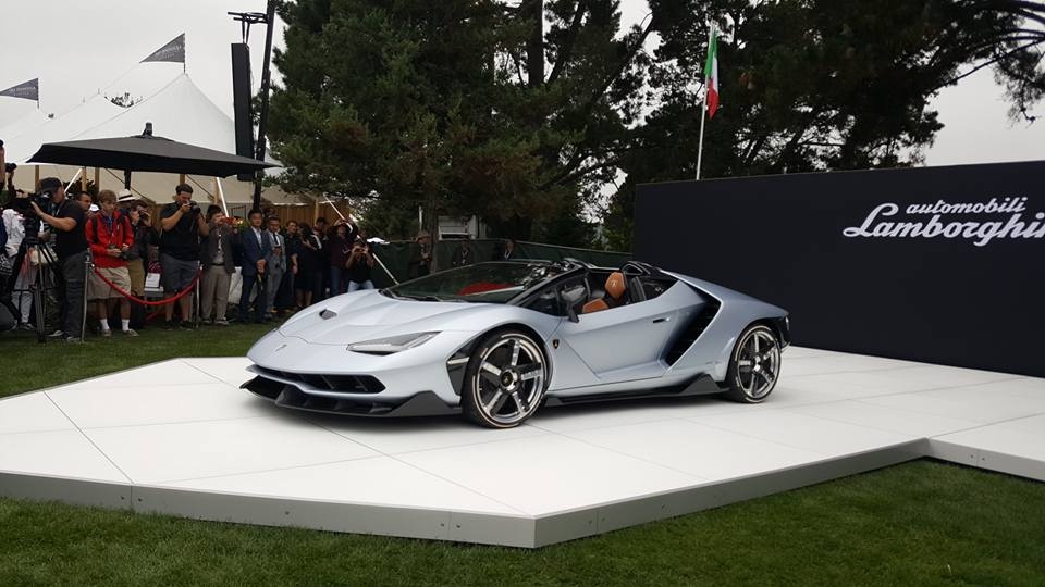 Lamborghini Centenario Roadster ra mat anh 1