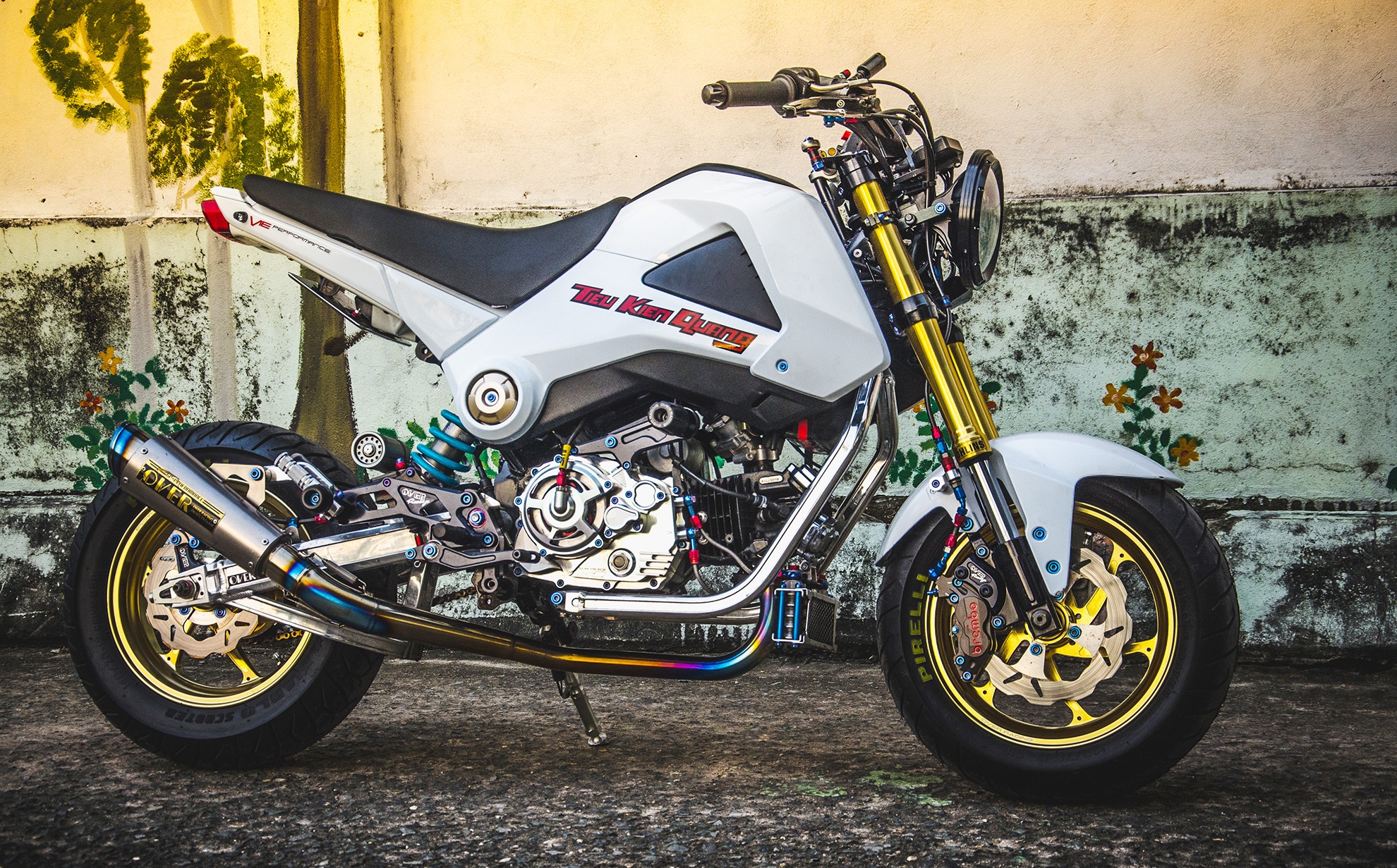 Honda MSX 125 độ ở Sài Gòn ảnh 1 Honda MSX 125 do o Sai Gon anh 1