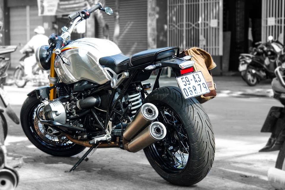 BMW R nineT do cua biker Sai Gon anh 5