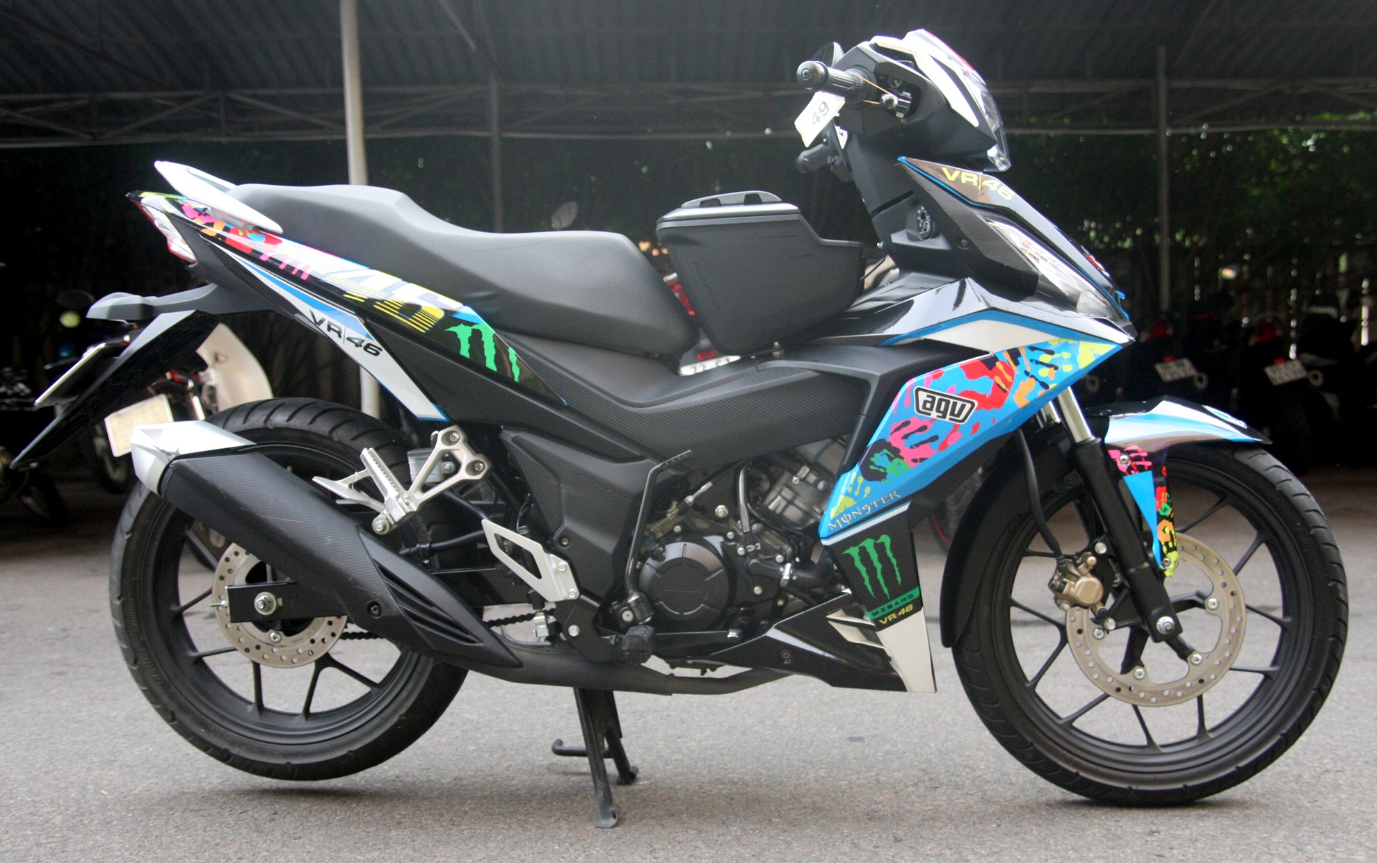 Honda Winner 150 do o Sai Gon anh 1