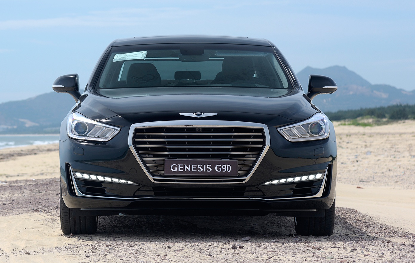 Chi tiet sedan hang sang Genesis G90 moi ve Viet Nam hinh anh