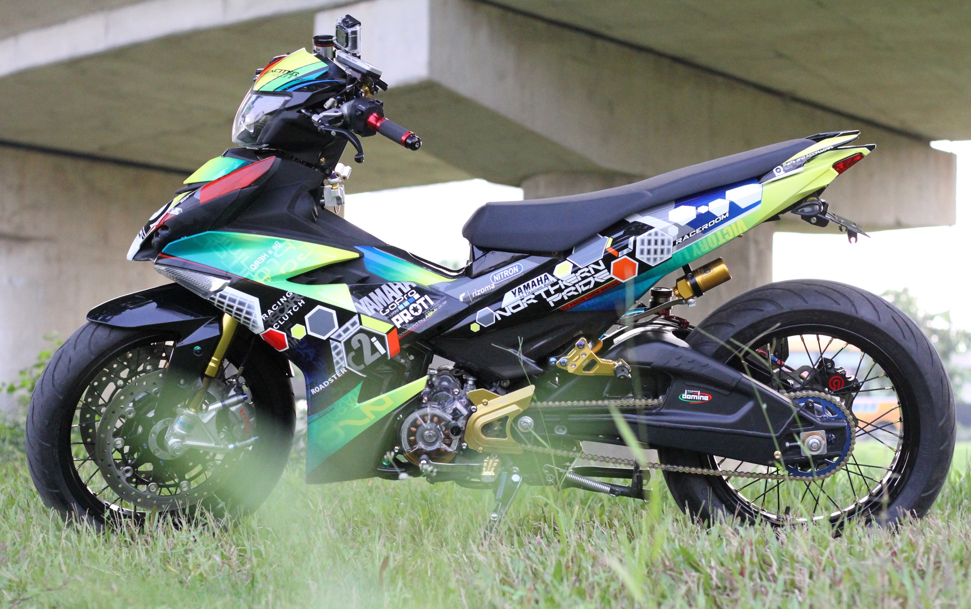 Exciter 150 do o Ha Noi anh 5