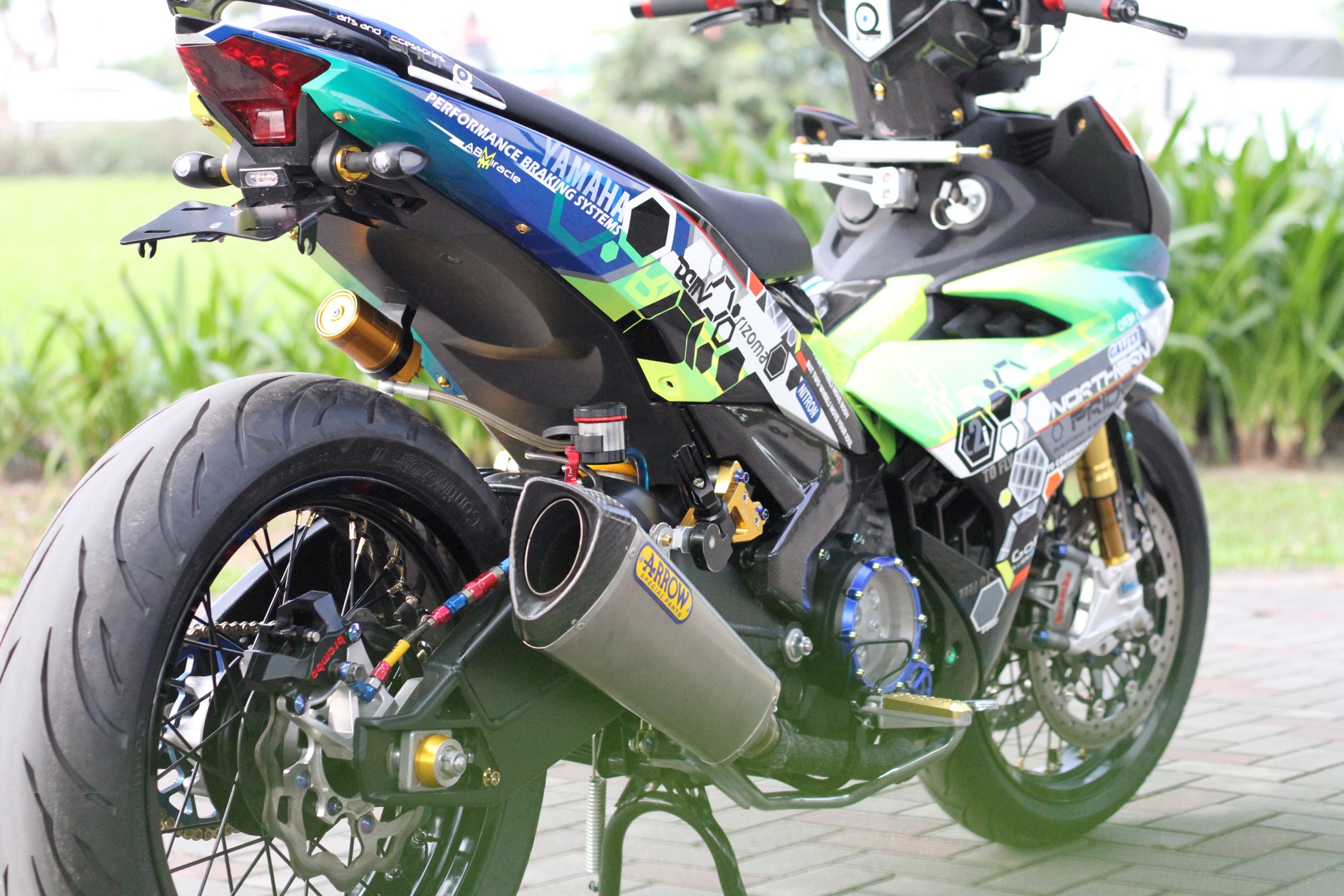 Exciter 150 do o Ha Noi anh 4