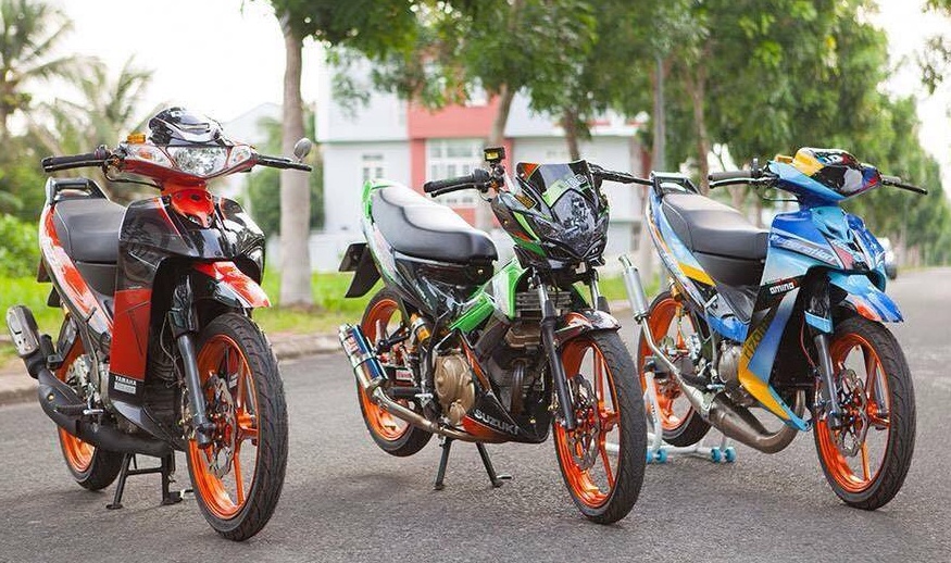 Bo suu tap xe doc cua thieu gia ve so o Soc Trang hinh anh