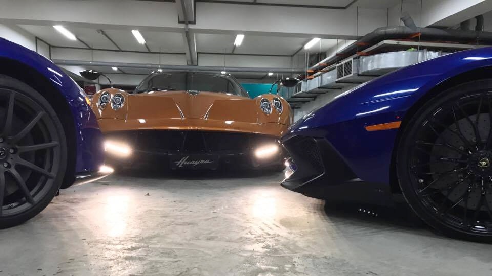 Pagani Huayra khoe dang trong ham de xe cua Minh Nhua hinh anh