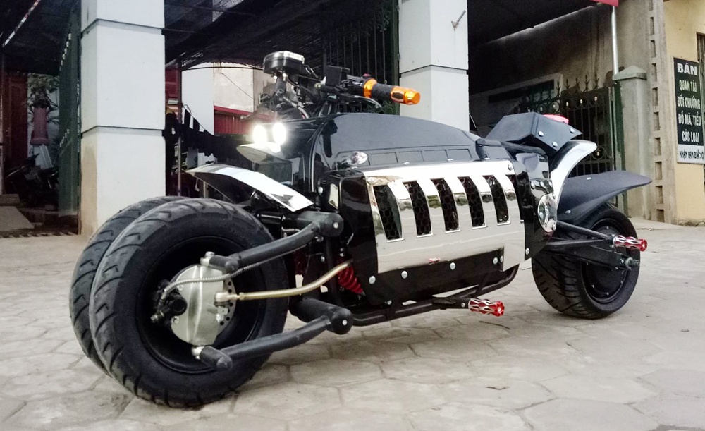 Xe nhai Dodge Tomahawk o Viet Nam anh 5