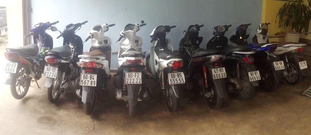 Xe may bien so dep o Dong Nai anh 1