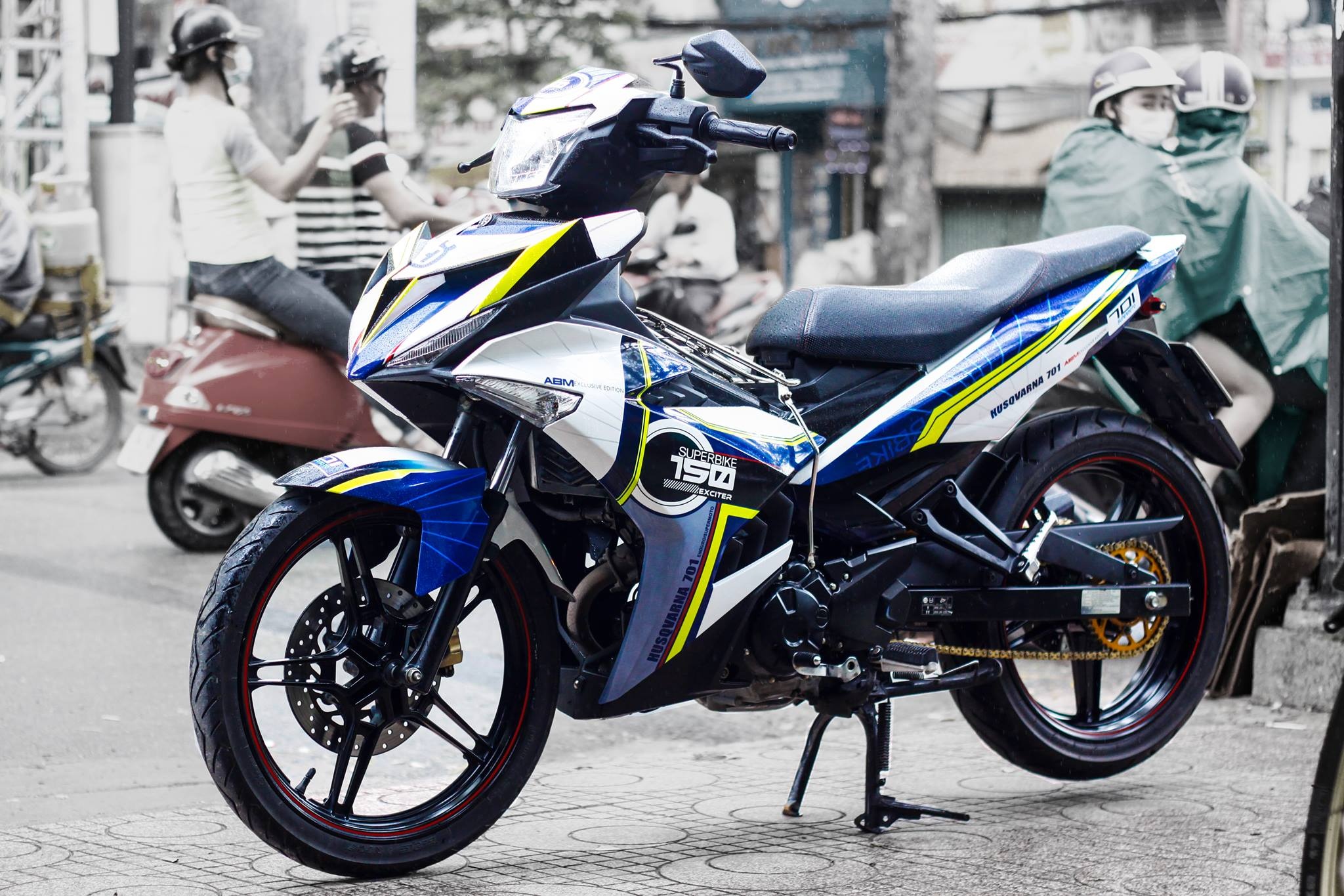 Exciter 150 do o Sai Gon anh 1