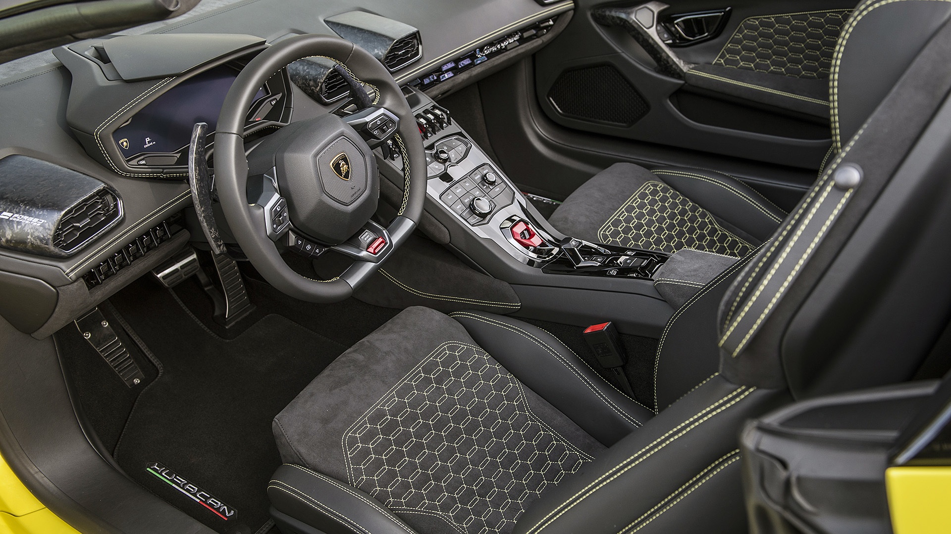 Lamborghini Huracan LP580-2 Spyder ra mat anh 5