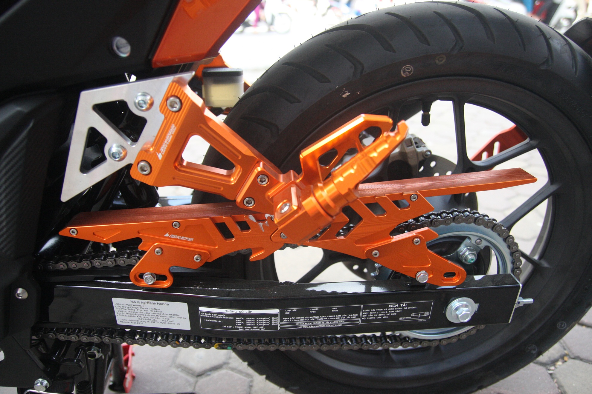 Honda Winner 150 độ ở Hà Nội ảnh 6 Honda Winner 150 do o Ha Noi anh 6