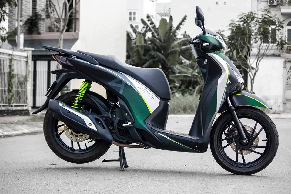 Honda SH độ ở Sài Gòn ảnh 1 Honda SH do o Sai Gon anh 1