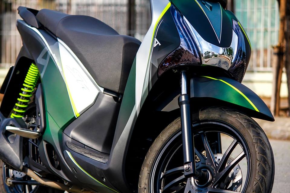 Honda SH độ ở Sài Gòn ảnh 2 Honda SH do o Sai Gon anh 2