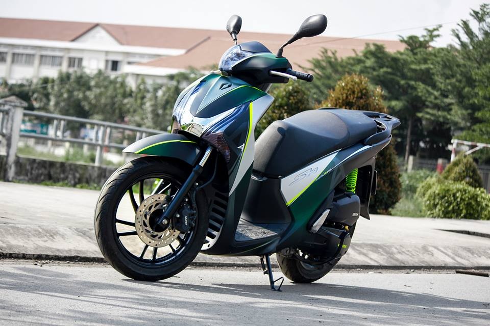 Honda SH độ ở Sài Gòn ảnh 5 Honda SH do o Sai Gon anh 5