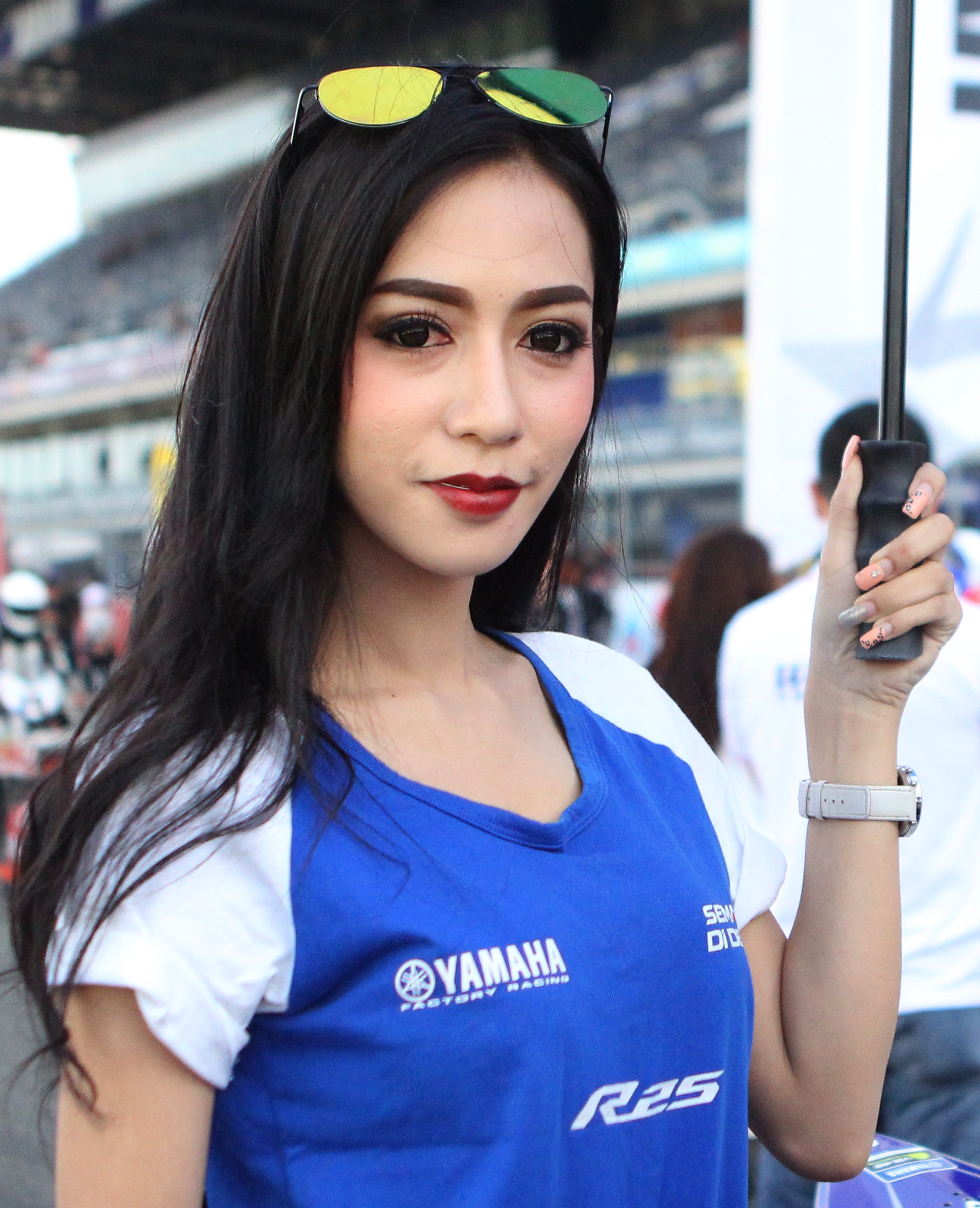 Nguoi dep o giai dua moto chau A anh 9