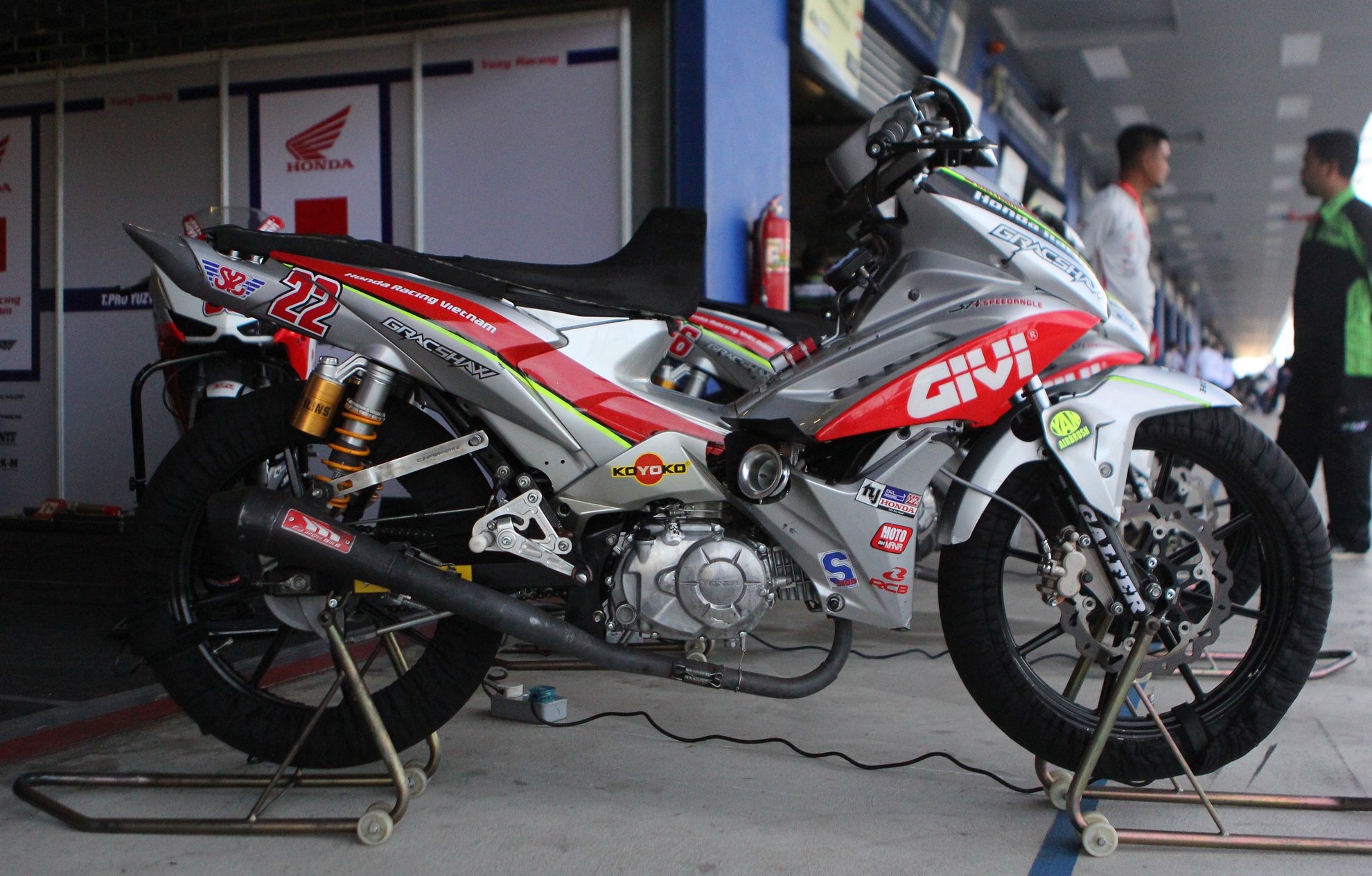 Honda Wave phien ban xe dua o Thai Lan anh 1