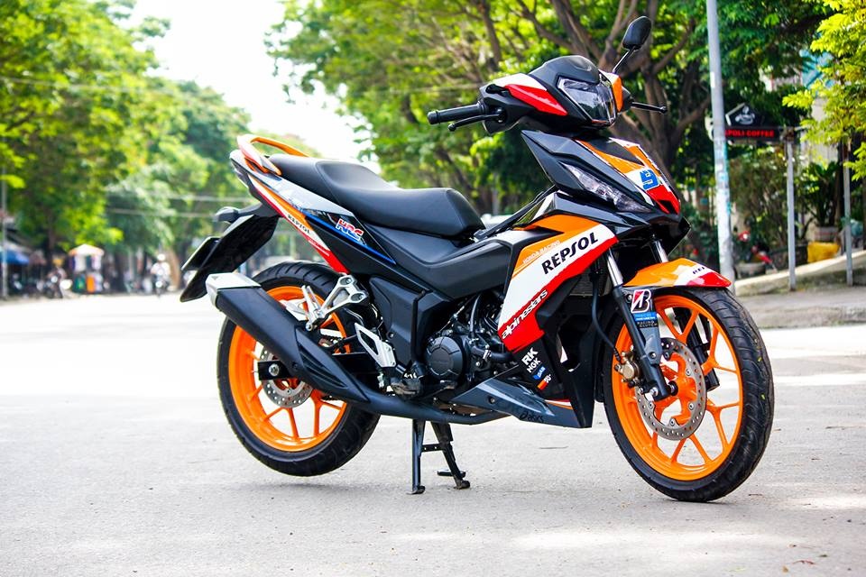 Honda Winner 150 sơn tem đấu ở Đồng Nai ảnh 2 Honda Winner 150 son tem dau o Dong Nai anh 2