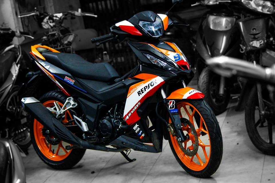 Honda Winner 150 sơn tem đấu ở Đồng Nai ảnh 6 Honda Winner 150 son tem dau o Dong Nai anh 6