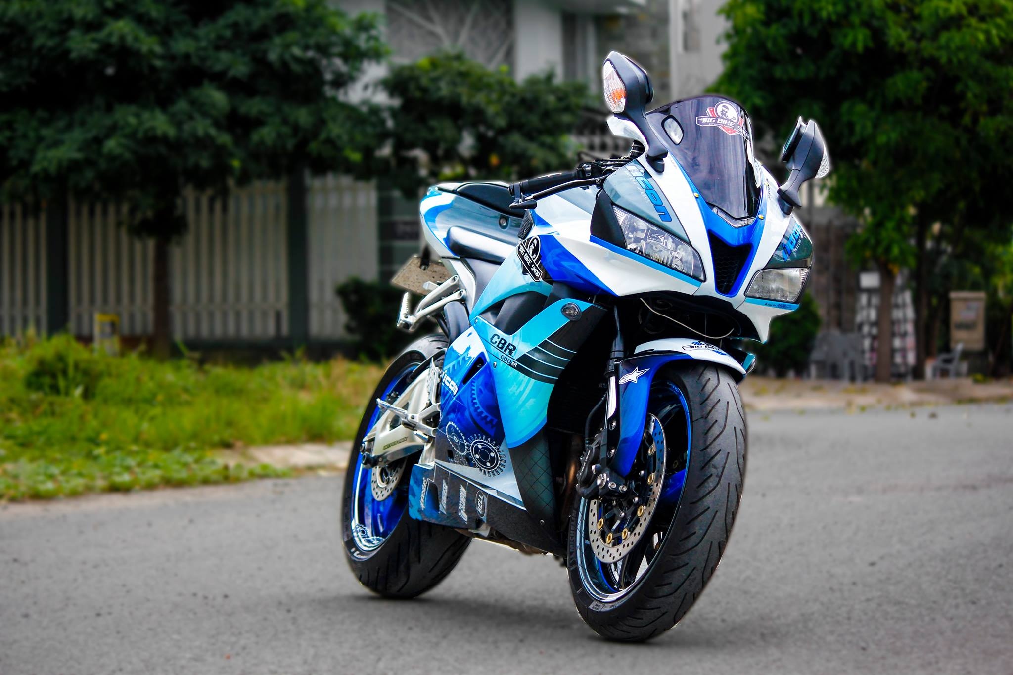 Honda CBR600RR do dan ao o Sai Gon anh 5