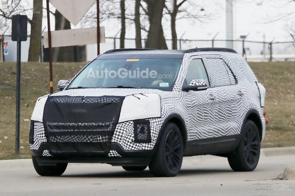 Ford Explorer 2019 sắp ra mắt ở Mỹ ảnh 1 Ford Explorer 2019 sap ra mat o My anh 1