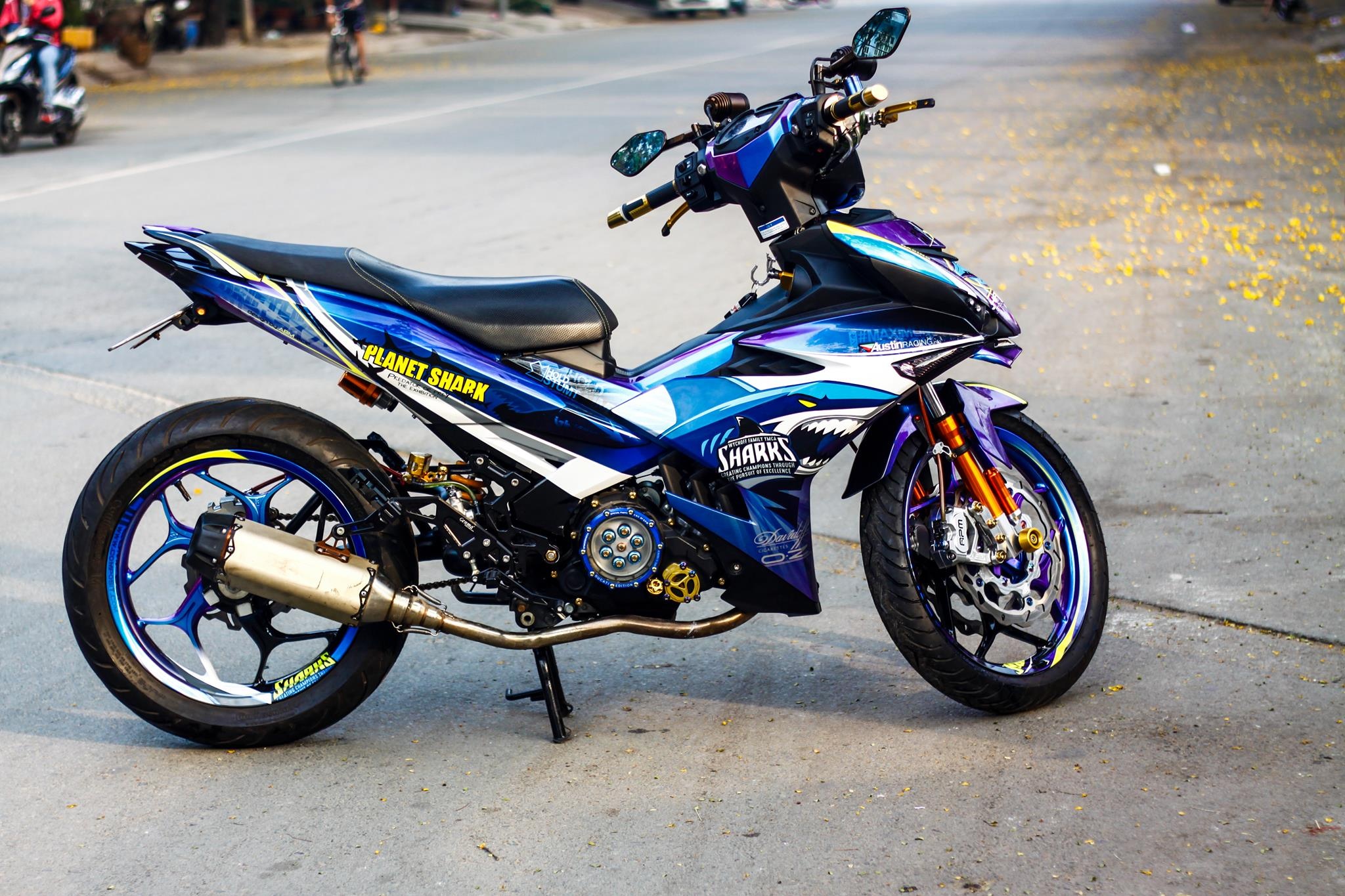 Exciter 150 do o Tra Vinh anh 5