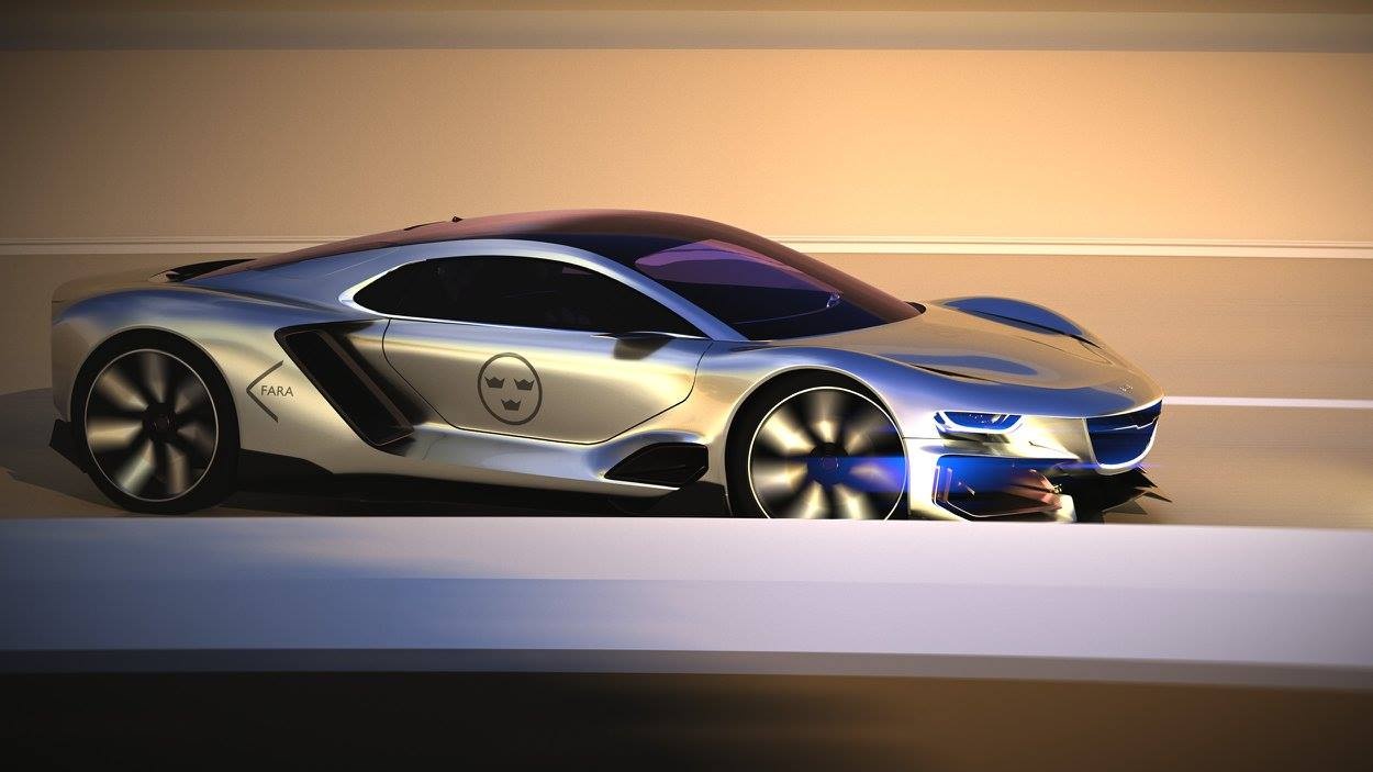 Ý tưởng siêu xe Saab AiroX Autonomous Concept ảnh 2 Y tuong sieu xe Saab AiroX Autonomous Concept anh 2