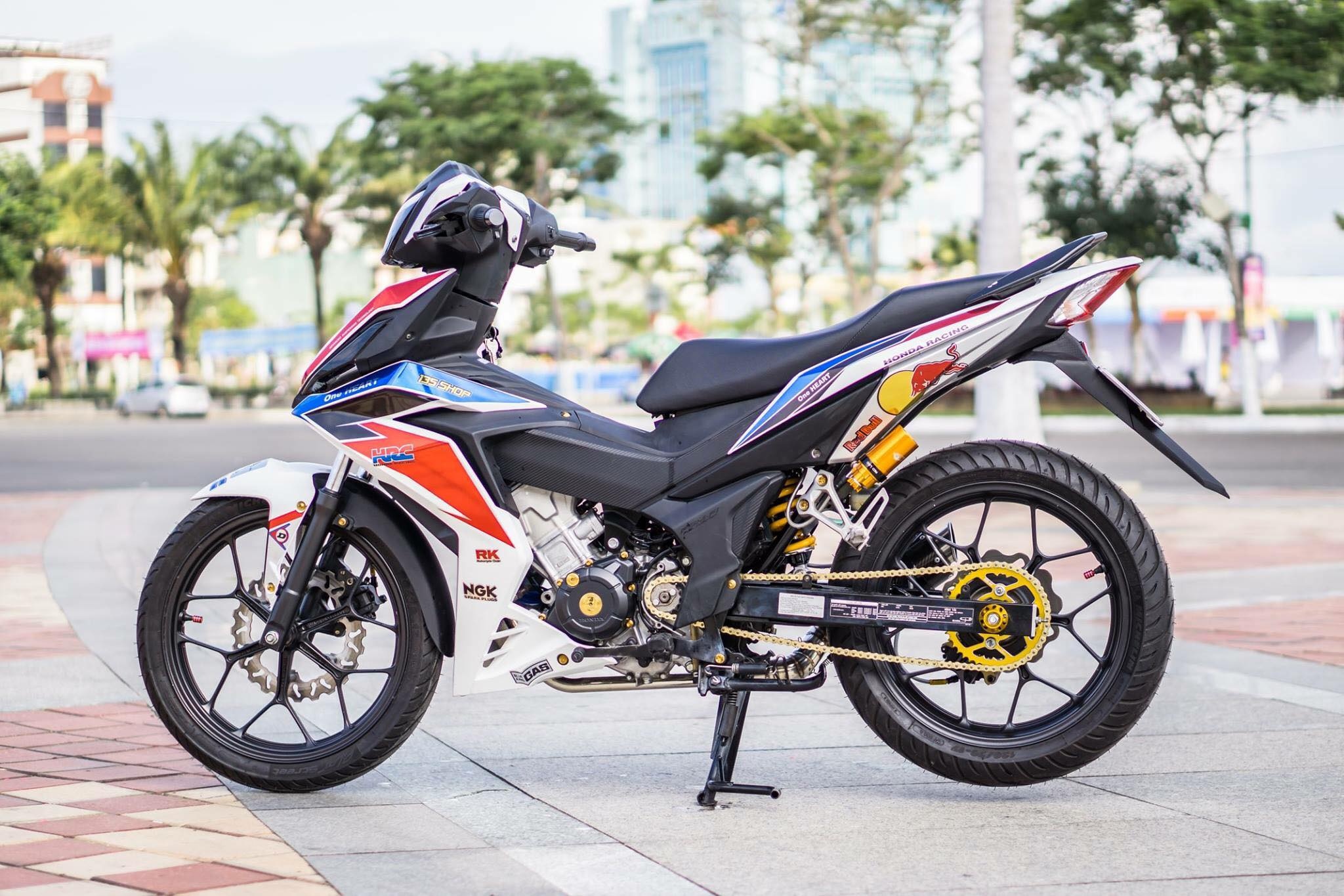 Honda Winner 150 dan tem phong cach moto phan khoi lon o Da Nang hinh anh