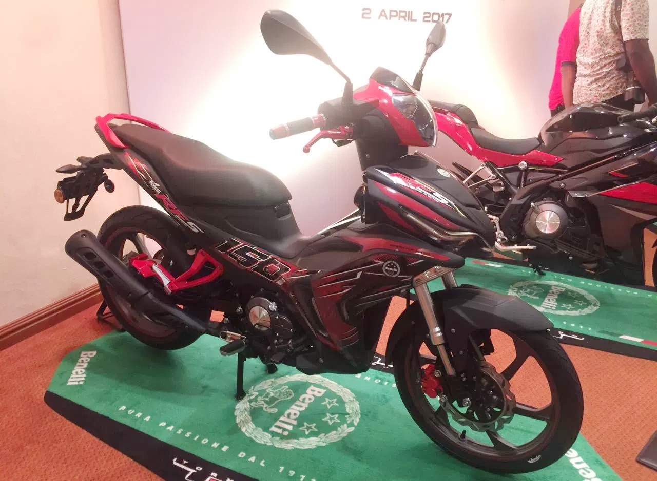 Benelli RFS150i 2017 ra mắt ở Malaysia ảnh 2 Benelli RFS150i 2017 ra mat o Malaysia anh 2