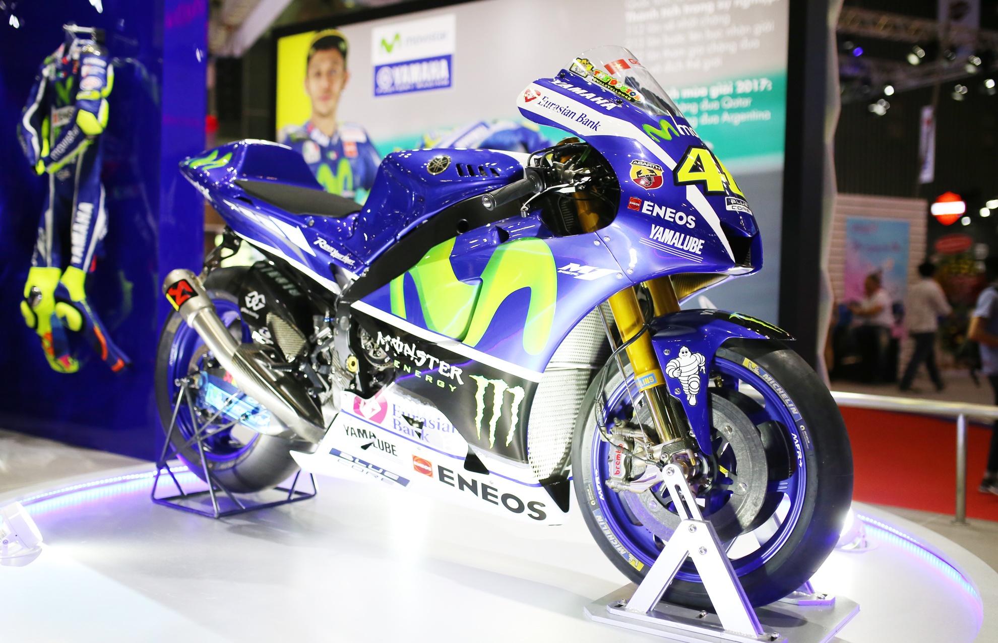 Siêu môtô ở triển lãm Vietnam Motorcycle Show 2017 ảnh 1 Sieu moto o trien lam Vietnam Motorcycle Show 2017 anh 1