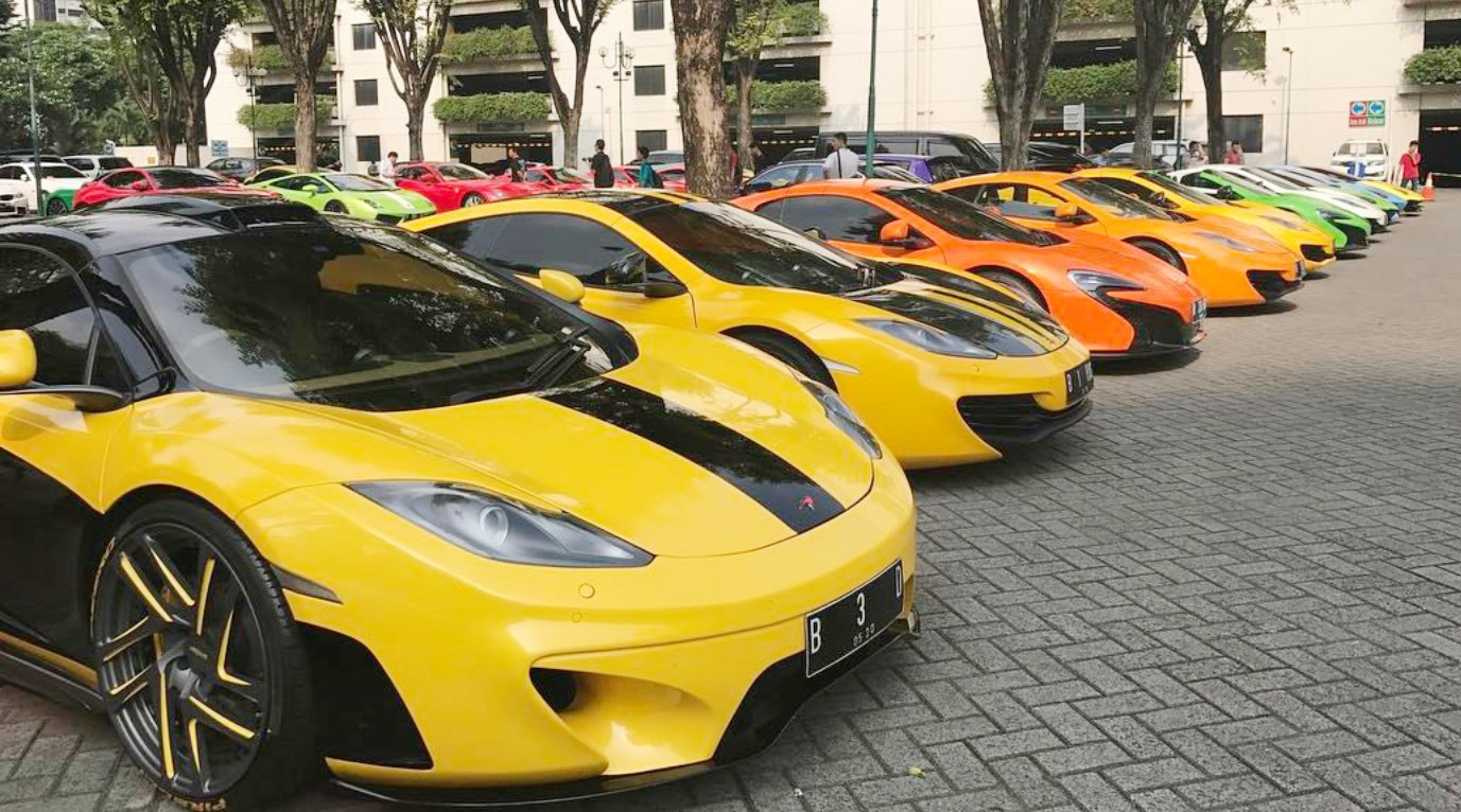 Dan sieu xe o Indonesia anh 1