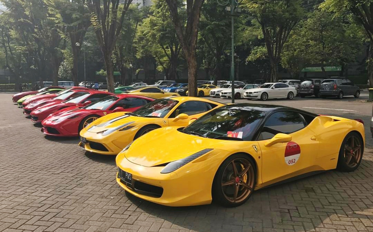 Bai do voi dan sieu xe cua dai gia Indonesia hinh anh