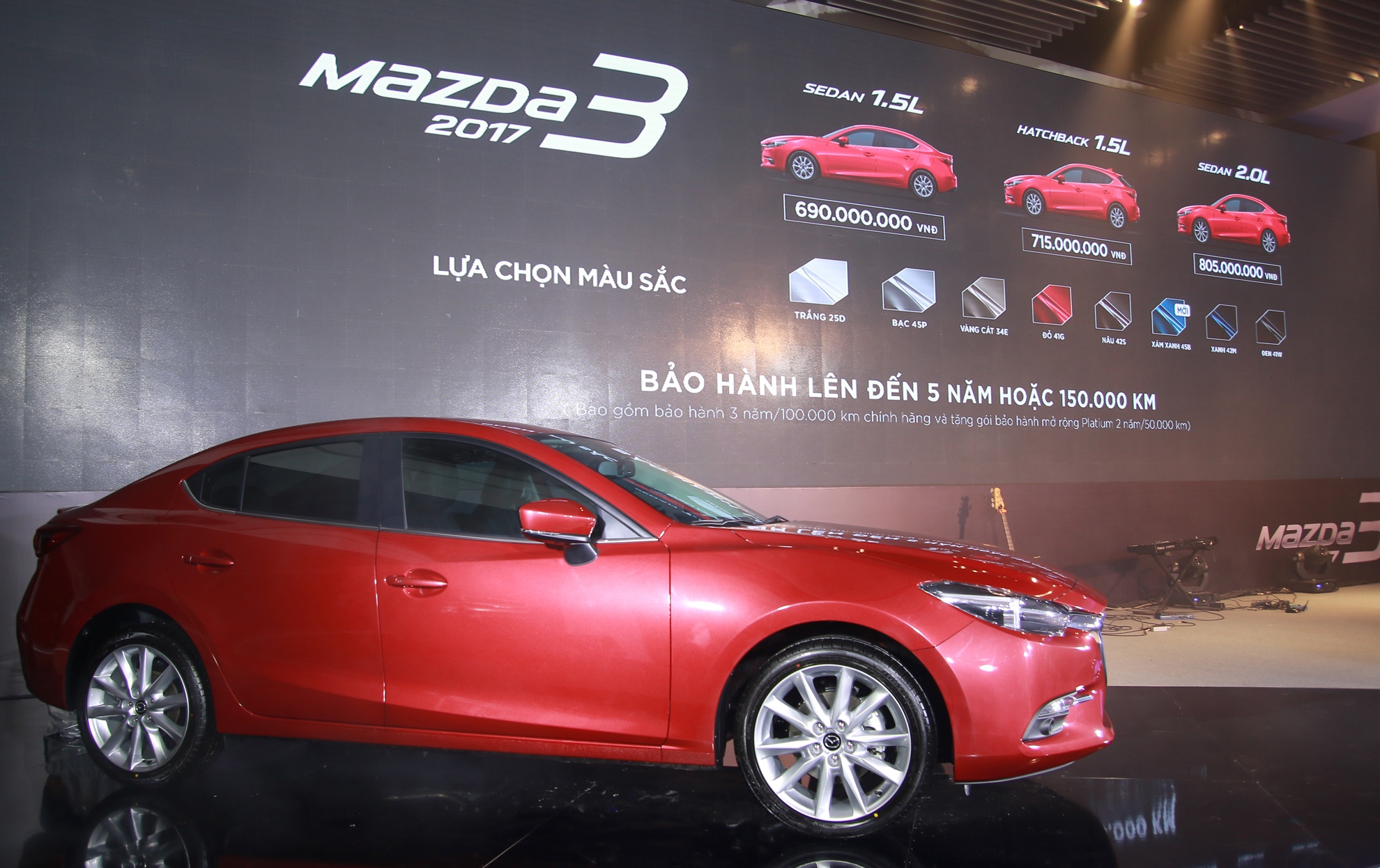 Mazda 3 2017 ra mắt ở Việt Nam  ảnh 1 Mazda 3 2017 ra mat o Viet Nam anh 1