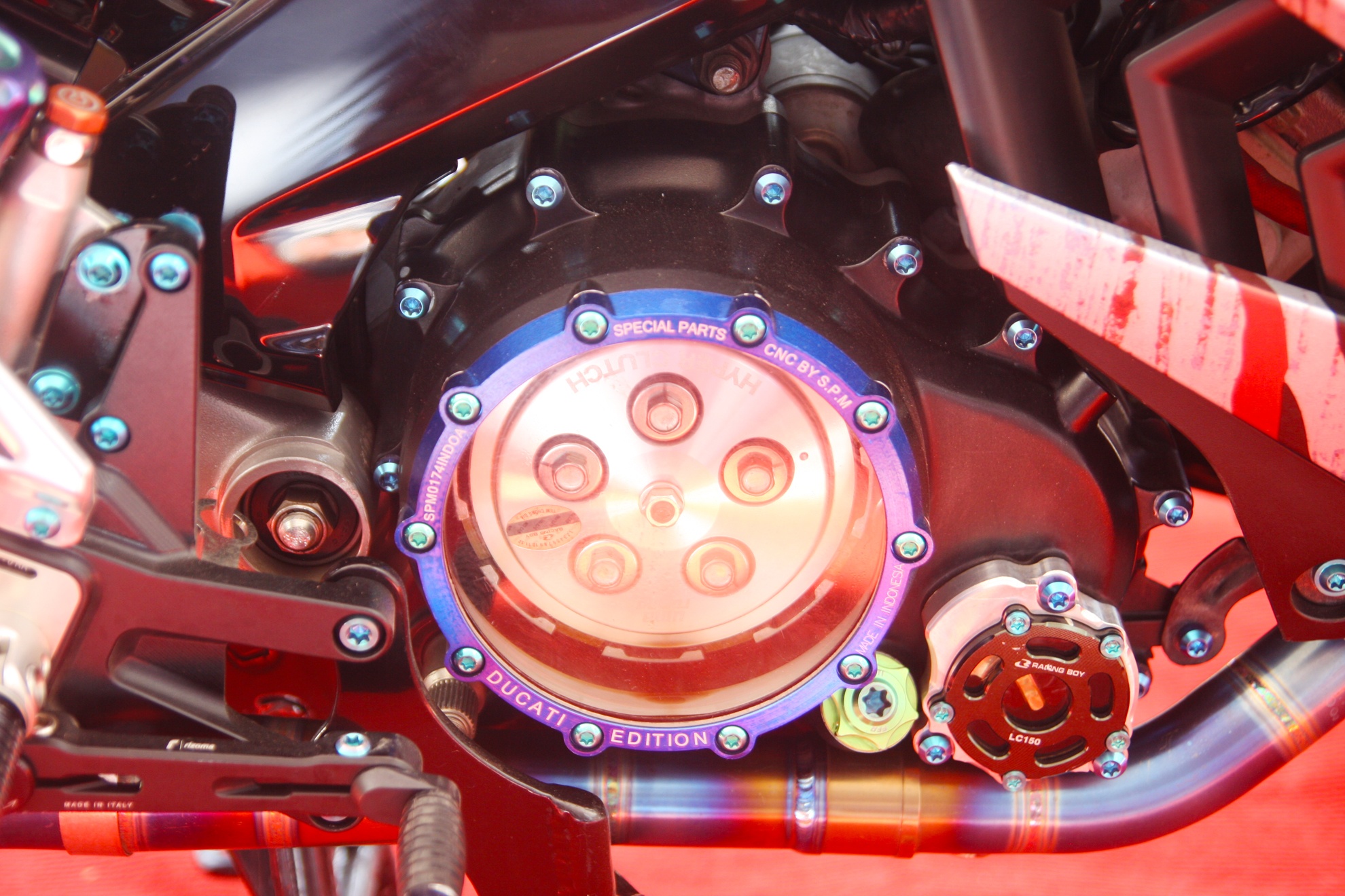 Exciter 150 do cua dan choi Sai Gon anh 9