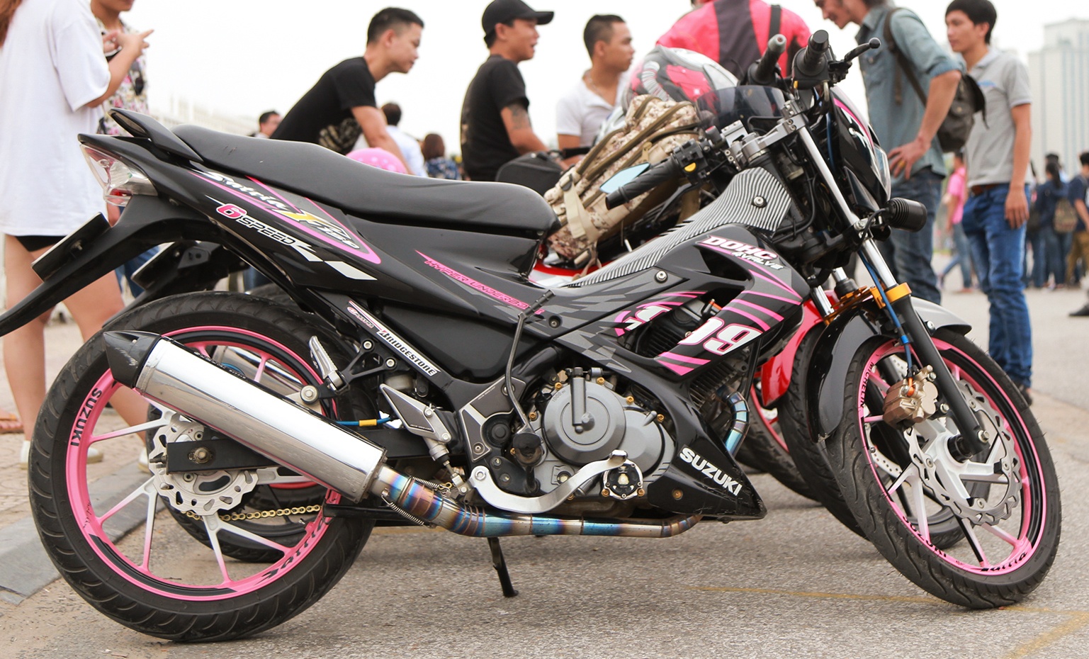 Dan Suzuki Raider R150 o Ha Noi anh 4