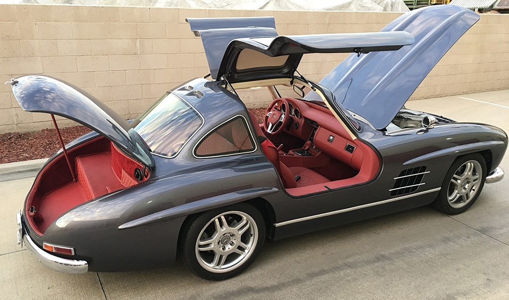 Mercedes 300 SL Gullwing độ thế nào ảnh 3 Mercedes 300 SL Gullwing do the nao anh 3