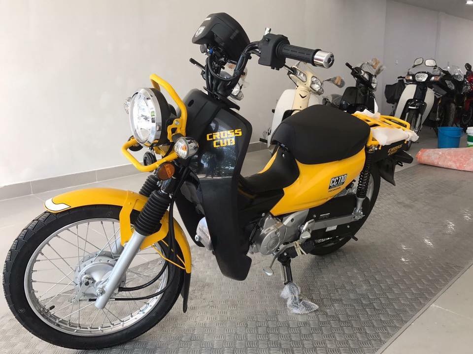 Xe doc Honda Cross Cub 110 2017 dau tien ve Viet Nam hinh anh