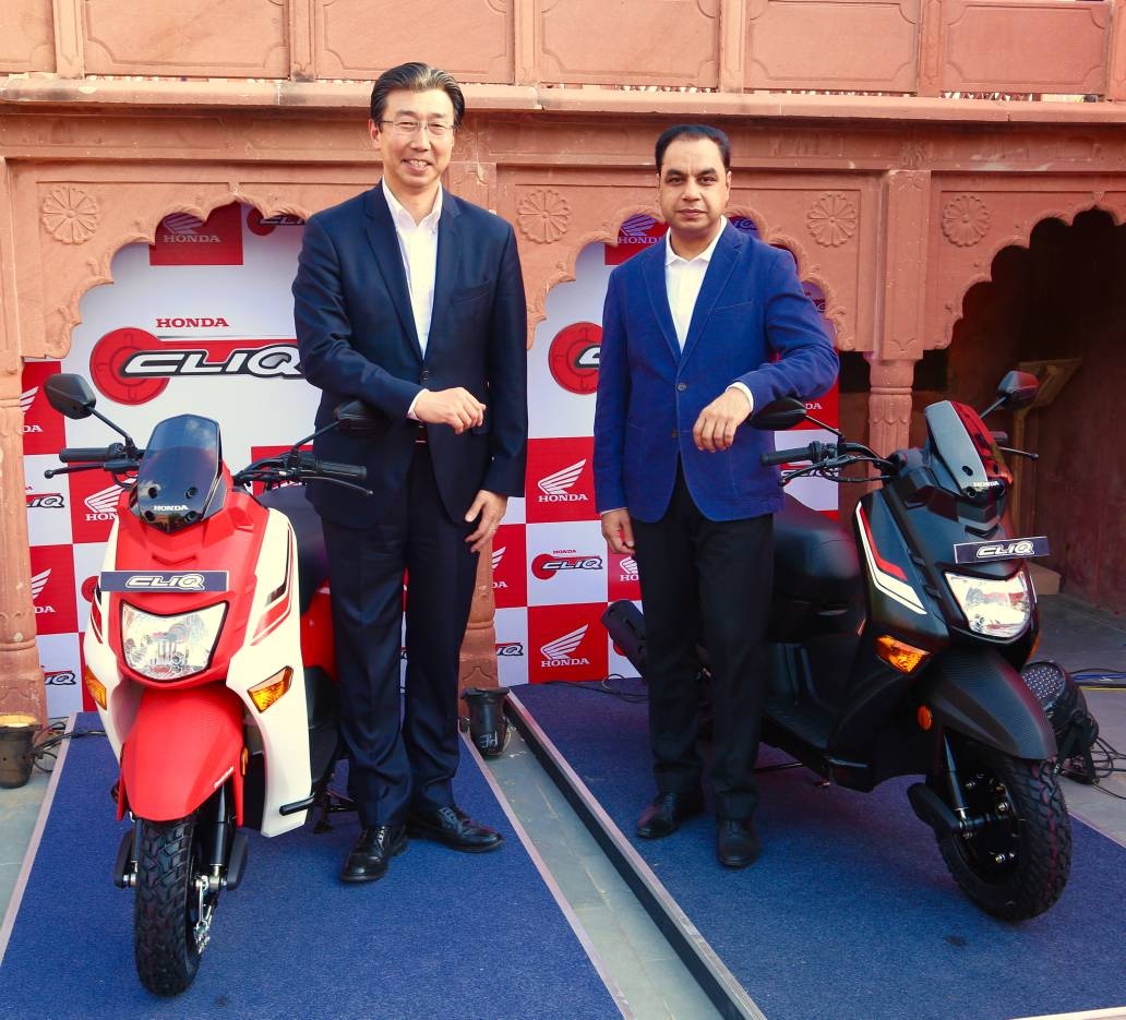 Honda Cliq ra mắt ở Ấn Độ ảnh 1 Honda Cliq ra mat o An Do anh 1
