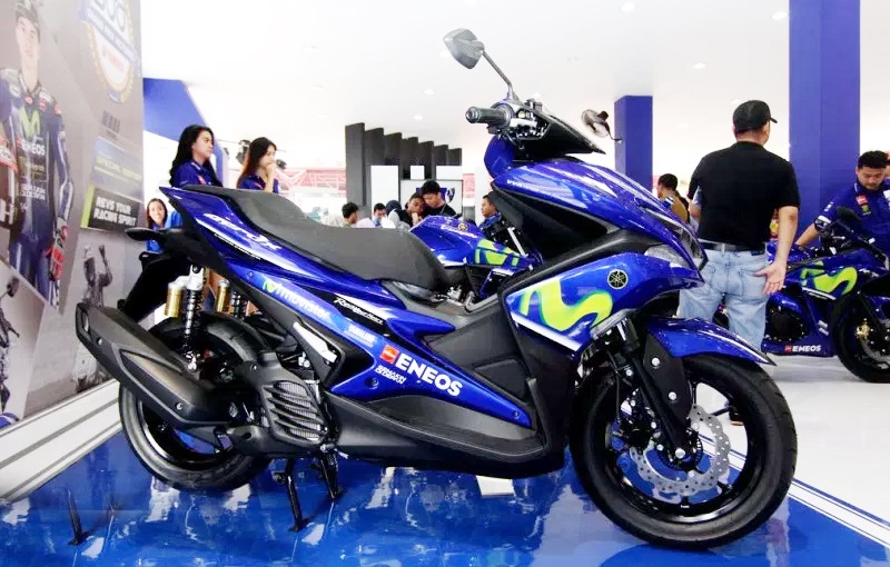 Yamaha NVX 155 Movistar co gia ban 41,5 trieu dong o Indonesia hinh anh