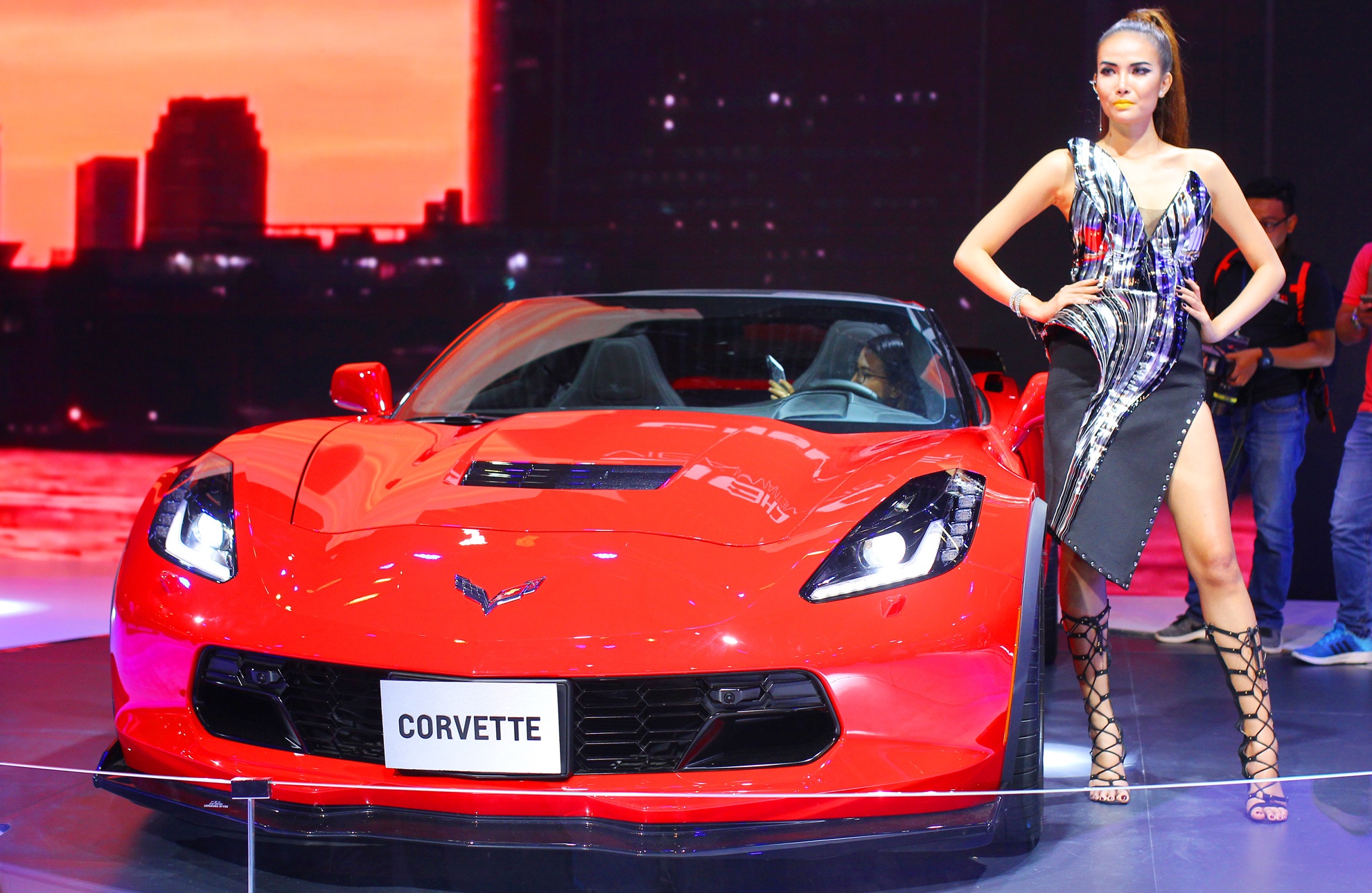 Chevrolet Corvette Grand Sport - xe the thao hiem hoi o VMS 2017 hinh anh