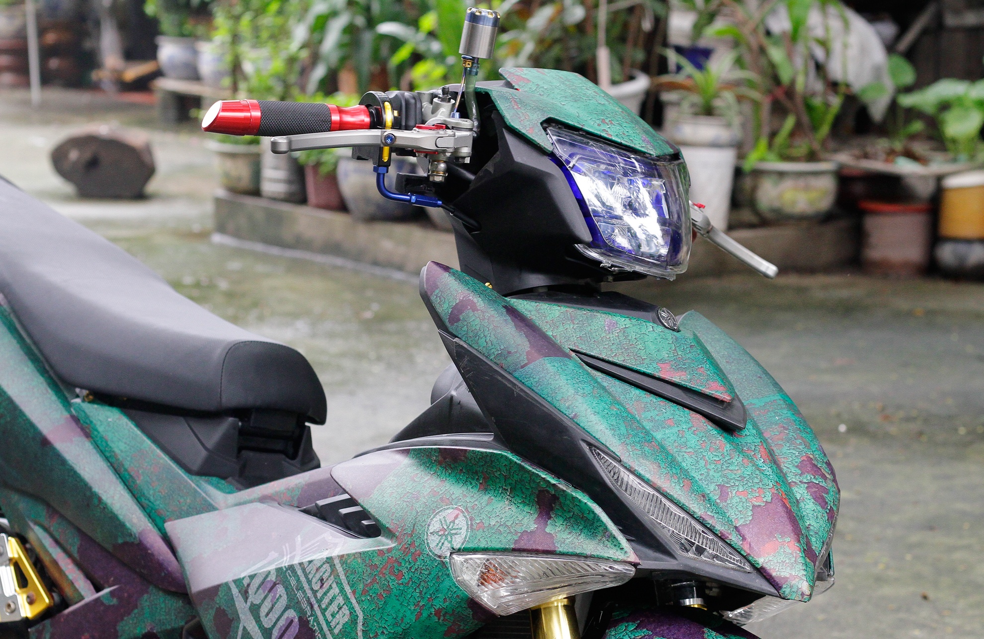 Exciter 150 do phong cach gi set o Ha Noi anh 2