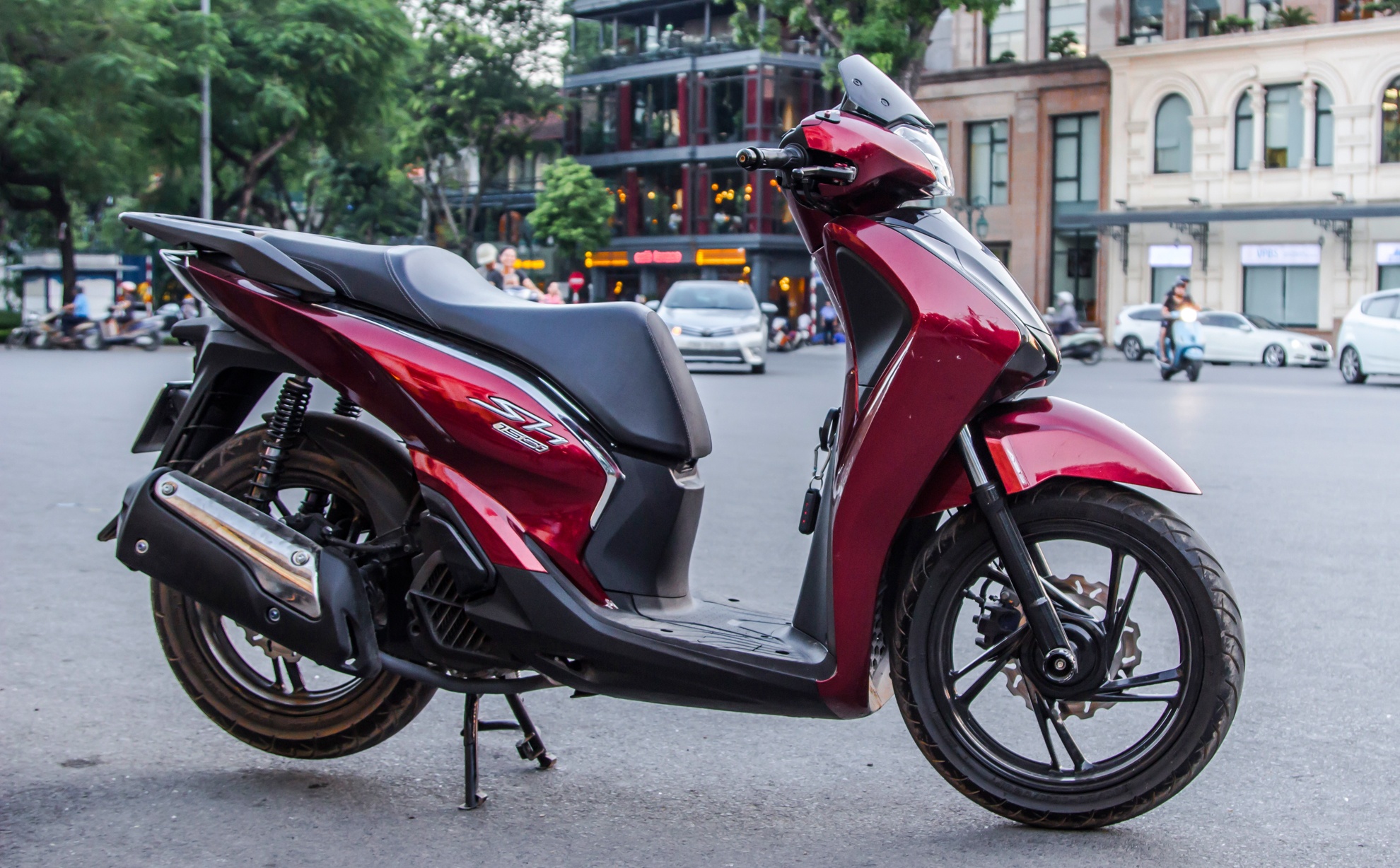 Honda SH Viet gan bodykit phong cach SH 300i hinh anh