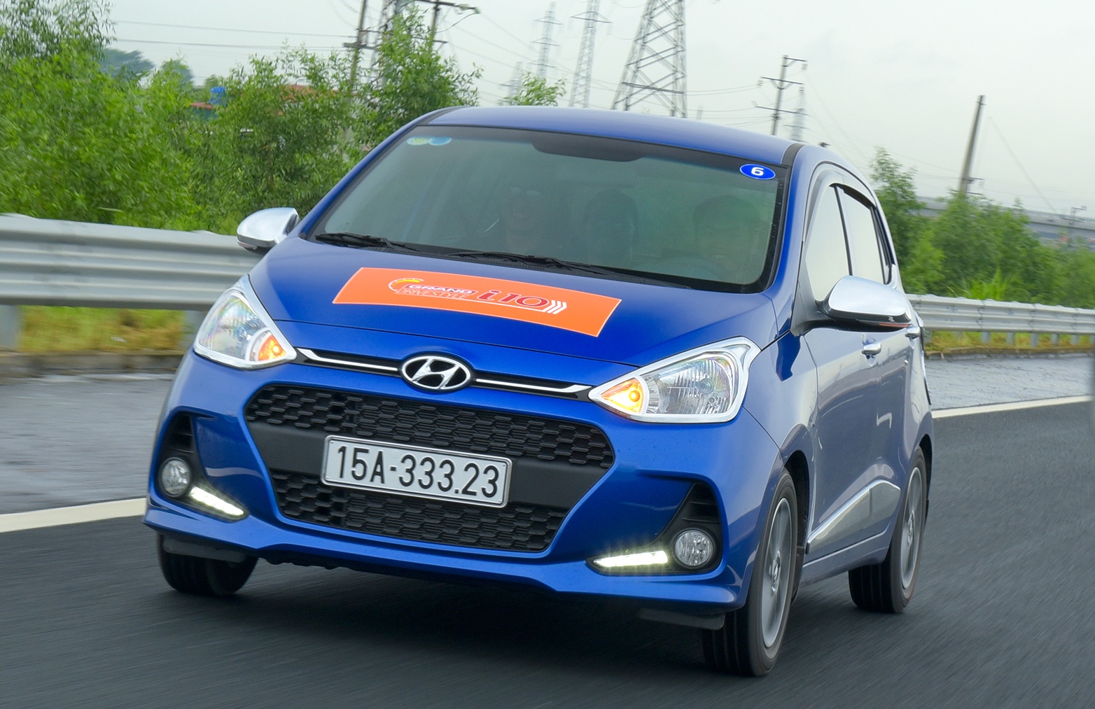 Hyundai Grand i10 lap rap trong nuoc: Chay em, dang chua mem mai hinh anh