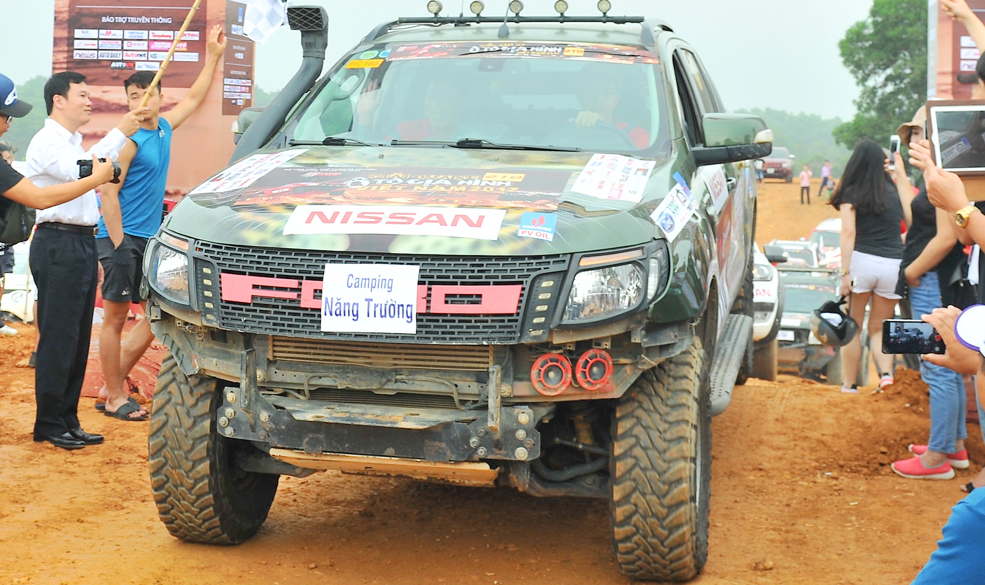 Giai dua oto dia hinh o Viet Nam anh 1