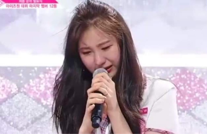 Nu ca si Han khoc vi thua o game show hinh anh