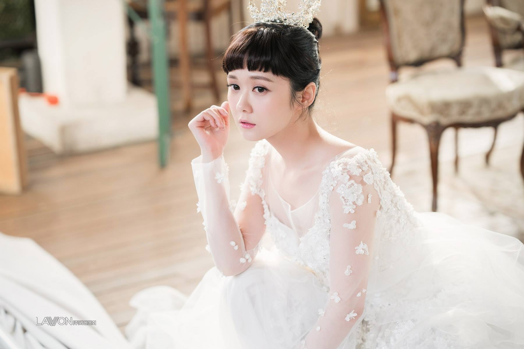Jang Na Ra to chuc le cuoi rieng tu hinh anh