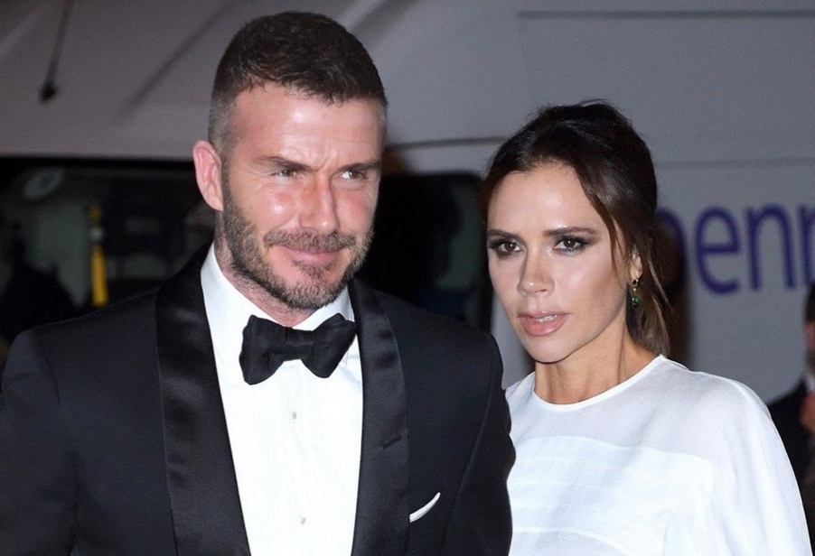 Vo chong Victoria Beckham va thong gia ran nut hinh anh