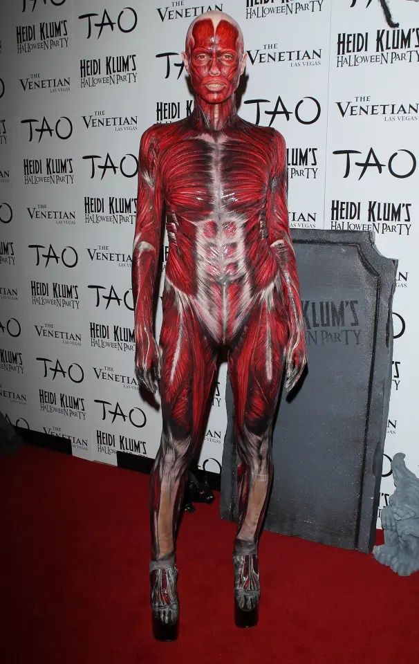 heidi klum hóa trang ảnh 9 heidi klum hoa trang anh 9